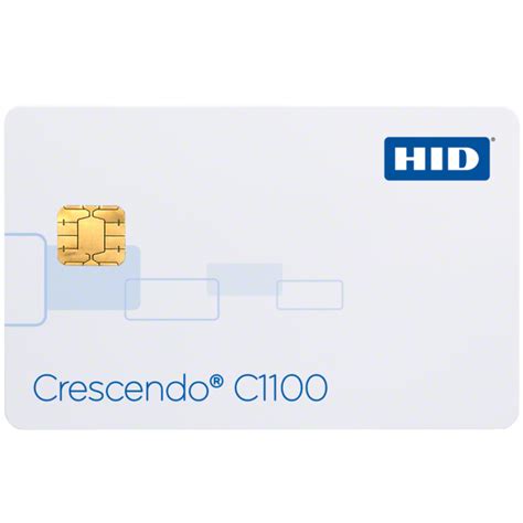 crescendo c1100 smart card|HID® Crescendo® C1100 Series .